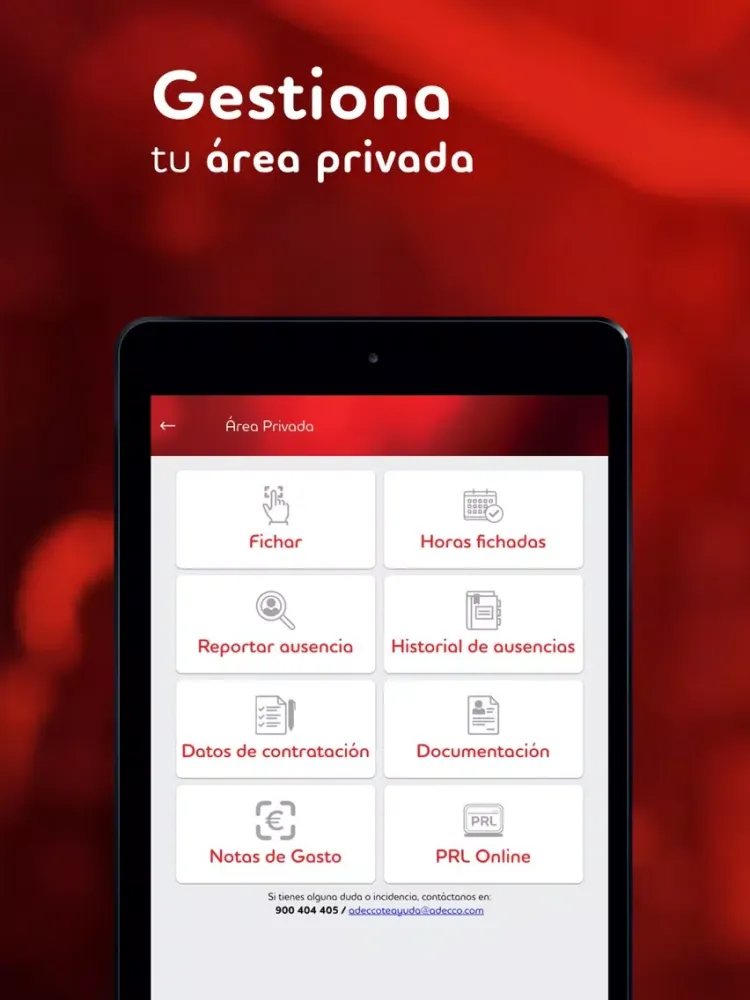 Adecco España - Trabajo iPad  Ekran Görüntüleri