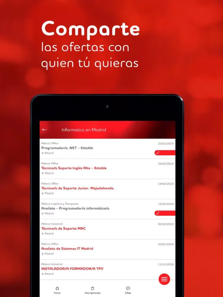 Adecco España - Trabajo iPad  Ekran Görüntüleri