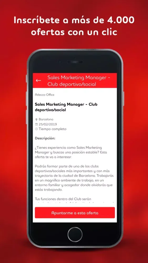 Adecco España - Trabajo Ekran Görüntüleri