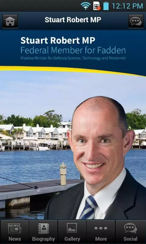 Tangkapan skrin Stuart Robert MP