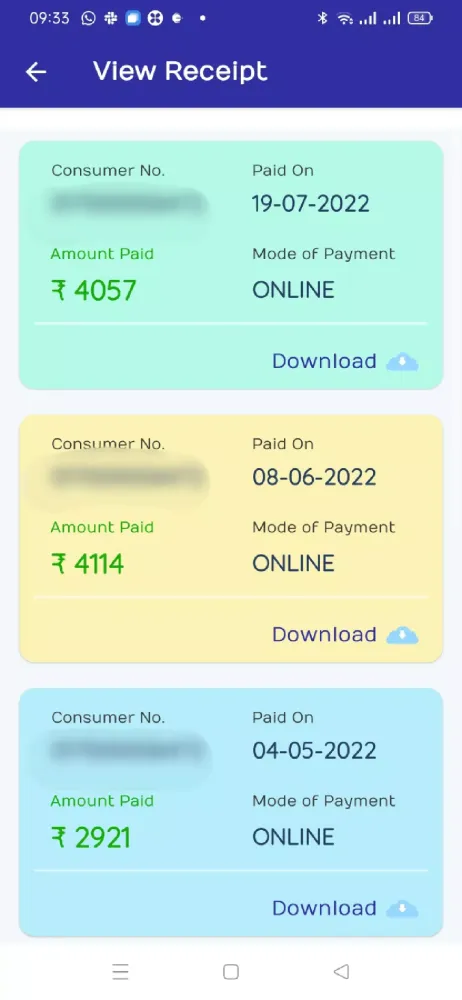 myBijulee Screenshots