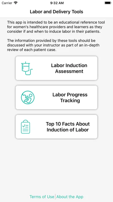 Скриншоты APGO Induction of Labor
