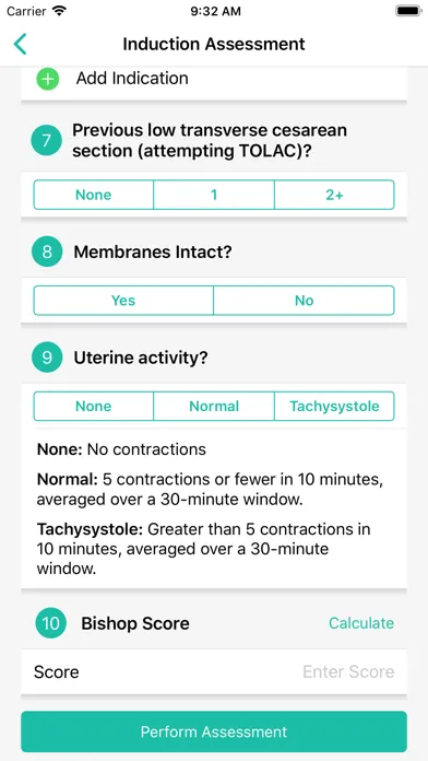 Скриншоты APGO Induction of Labor