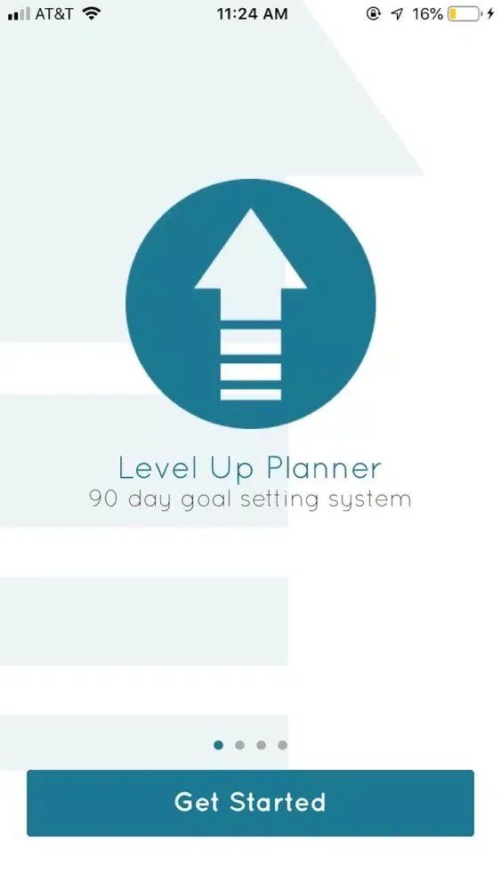 ภาพหน้าจอของ Level Up Planner