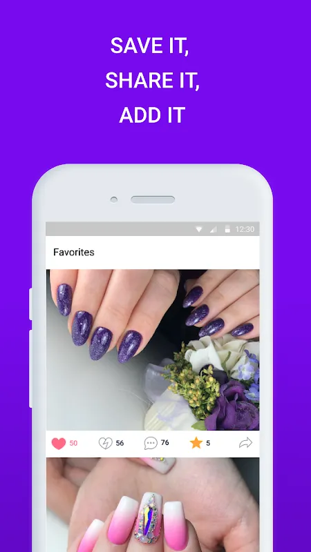 Captures d'écran de Nail Art Designs