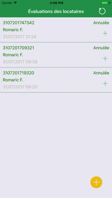 Ảnh chụp màn hình của APQ Application