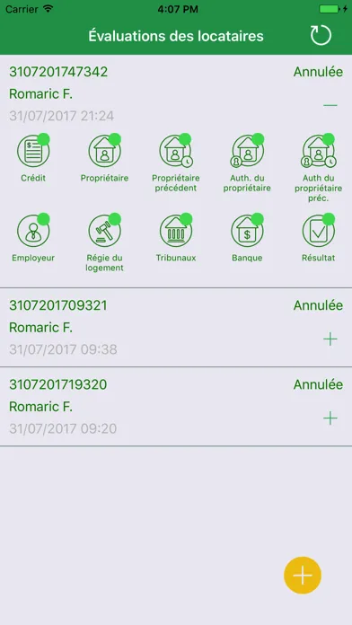 Ảnh chụp màn hình của APQ Application