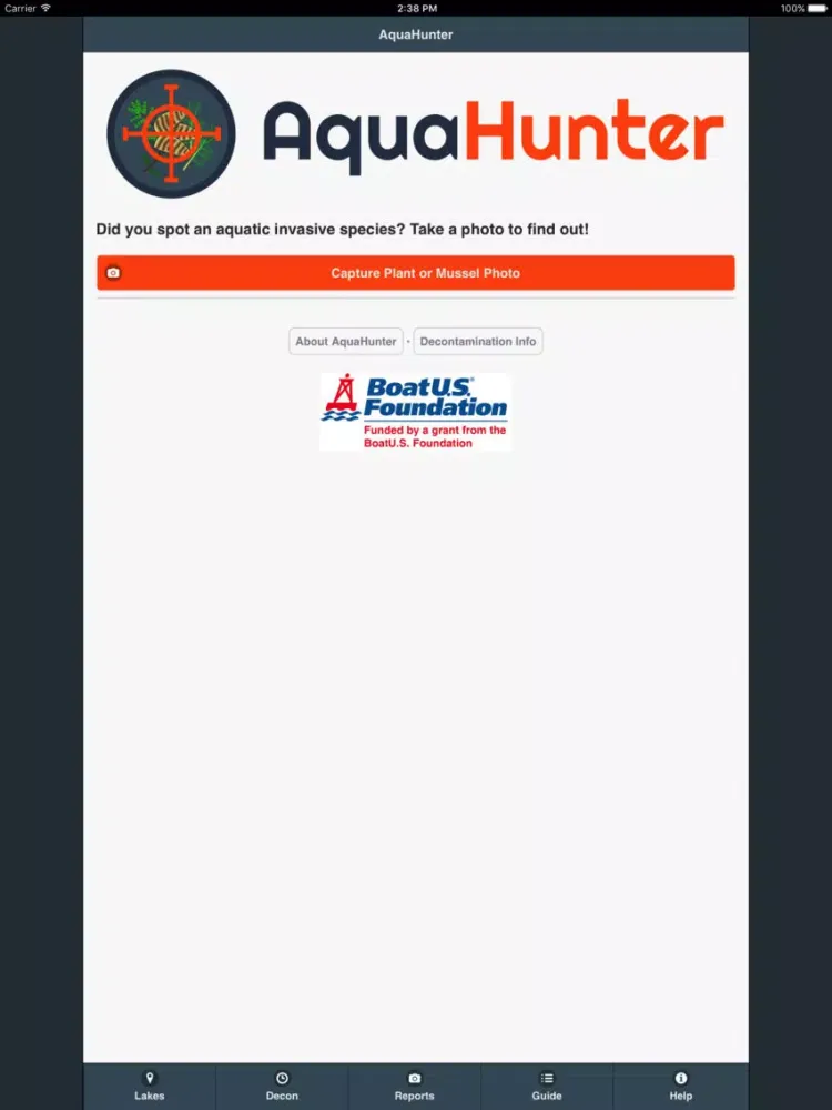 ภาพหน้าจอของ AquaHunter iPad 
