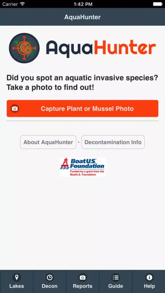 ภาพหน้าจอของ AquaHunter