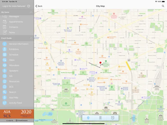 AIA/SCS Annual Meeting iPad  Screenshots