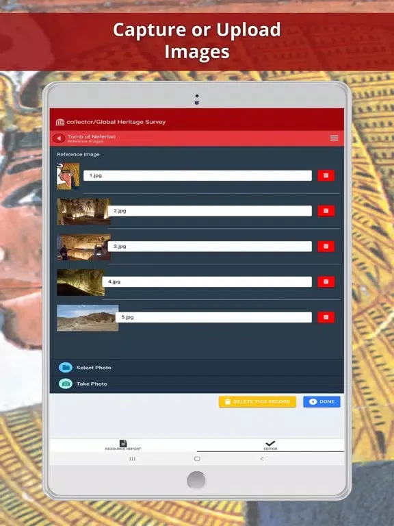 Arches Collector iPad  Ekran Görüntüleri