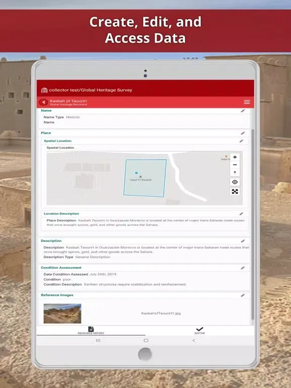 Arches Collector iPad  Ekran Görüntüleri