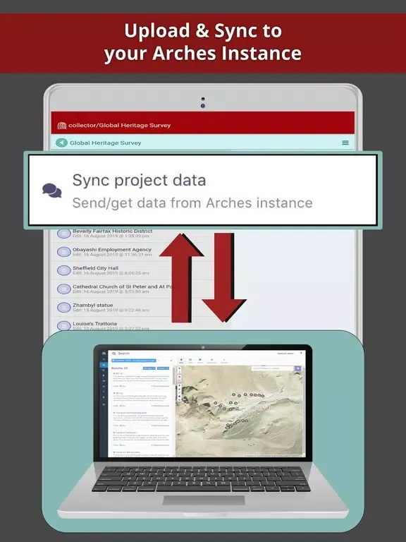 Arches Collector iPad  Ekran Görüntüleri