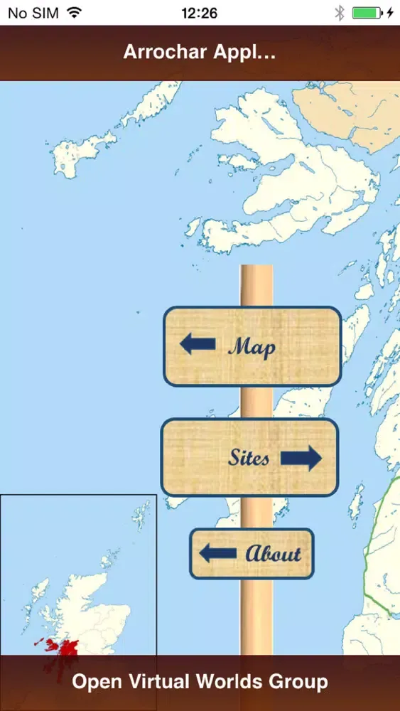 Arrochar Mobile App 스크린샷