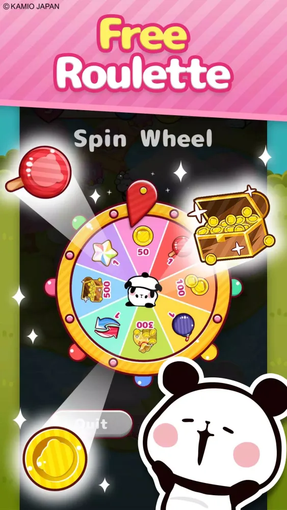 Puzzle Tours MOCHI MOCHI PANDA Screenshots