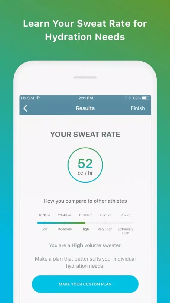 Скриншоты MySweatRate