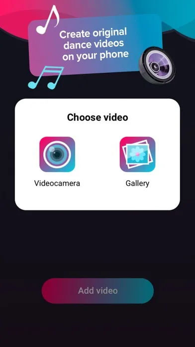 Tangkapan layar DanceMe: 3D Video Editor
