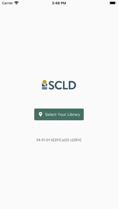 Capturas de tela do SCLD Libraries