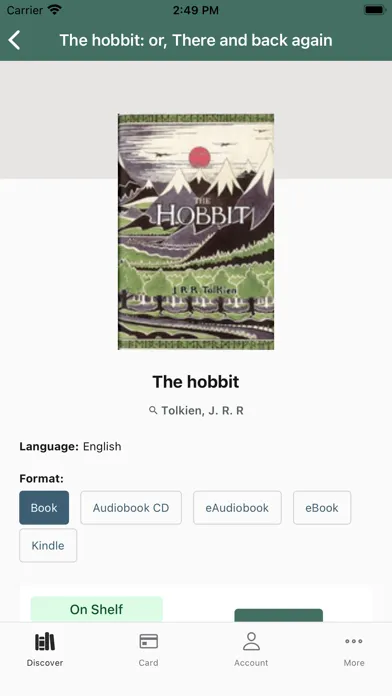 Capturas de tela do SCLD Libraries