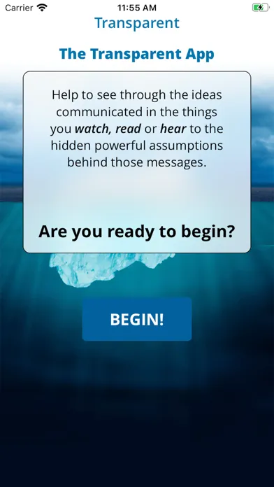 Transparent App سکرین شاٹس