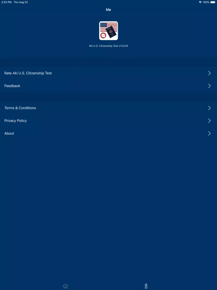 Captures d'écran de Aki U.S. Citizenship Test iPad 