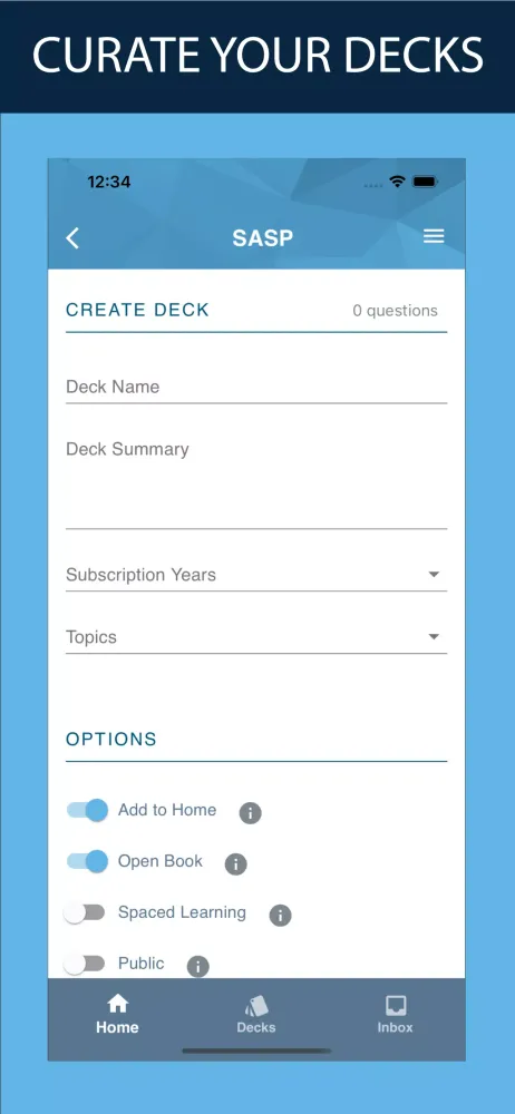 SASP AUA Self Assessment应用截图