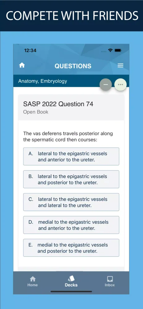 SASP AUA Self Assessment应用截图