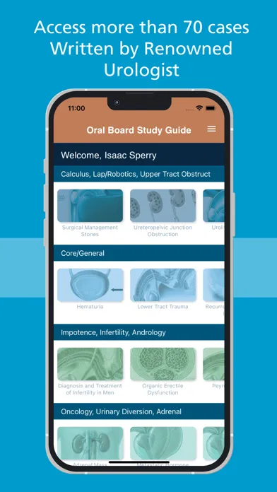ภาพหน้าจอของ Oral Board Study Guide