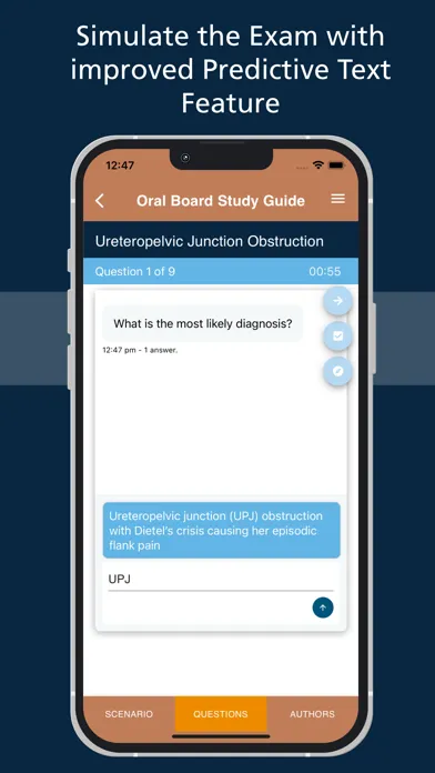 ภาพหน้าจอของ Oral Board Study Guide