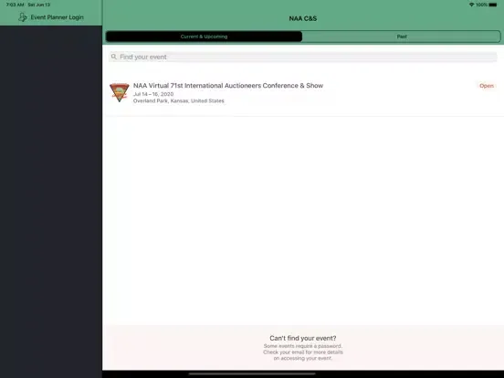 NAA Conference and Show iPad  سکرین شاٹس