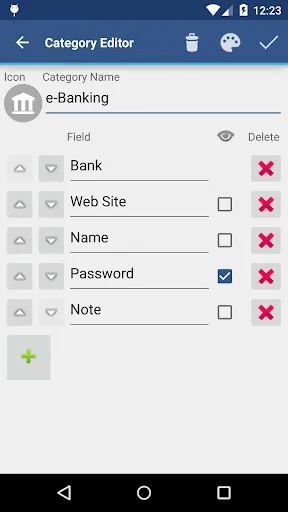 Captures d'écran de aWallet Cloud Password Manager
