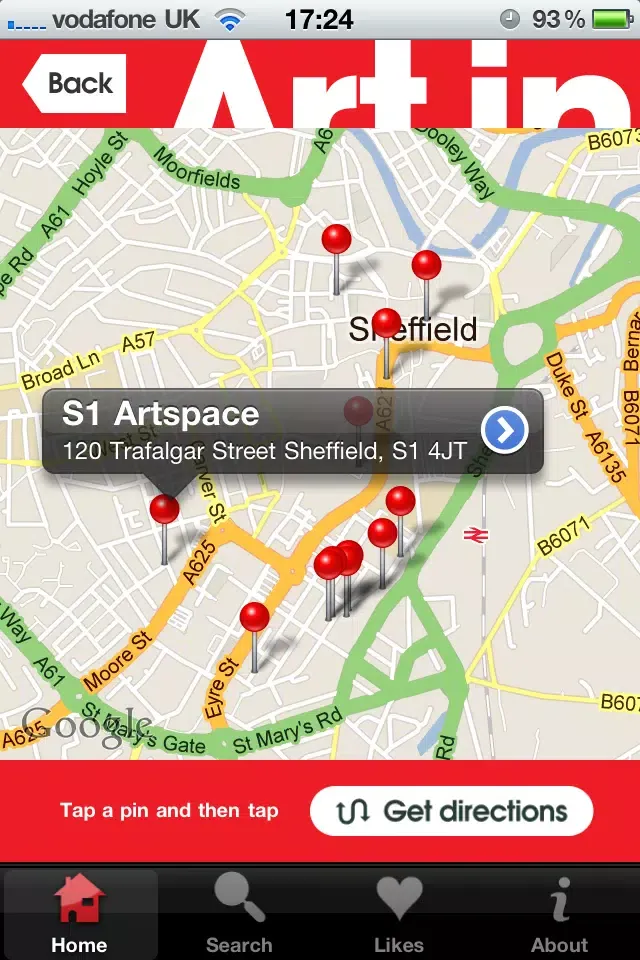 Art in Sheffield سکرین شاٹس