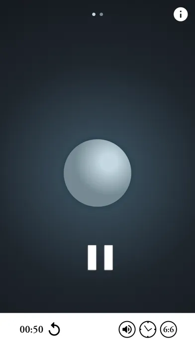 Captures d'écran de The Breathing App