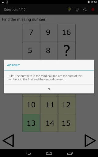 Tangkapan layar IQ and Aptitude Test Practice