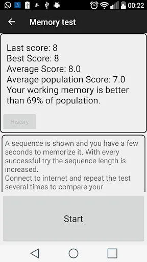 Tangkapan layar IQ and Aptitude Test Practice