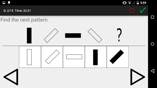 Tangkapan layar IQ and Aptitude Test Practice