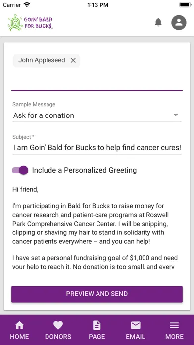 Zrzuty ekranu Goin' Bald For Bucks