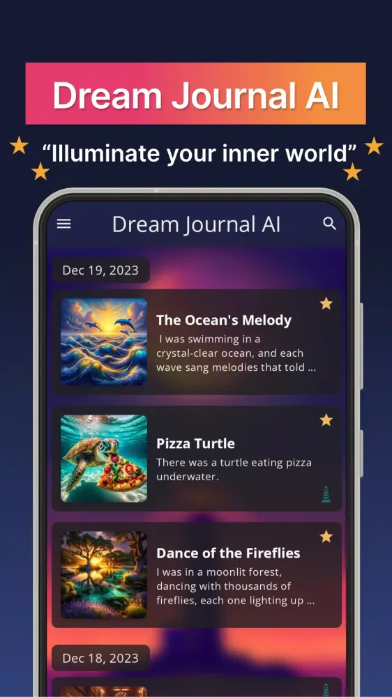 Dream Journal AI Ekran Görüntüleri