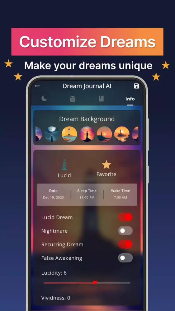 Dream Journal AI Ekran Görüntüleri