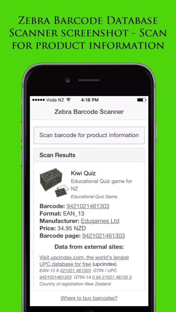 Zebra | Barcode Scanner Screenshots