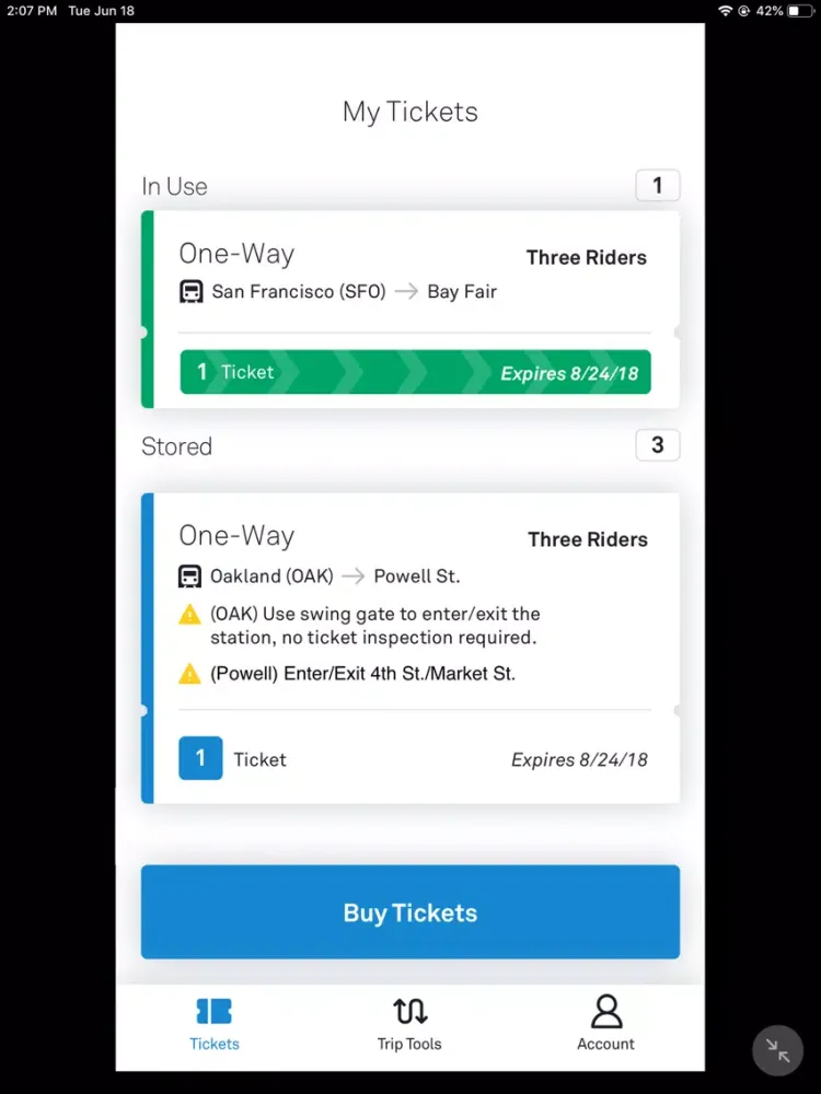 BART to Airport (Official) iPad  স্ক্রিনশট