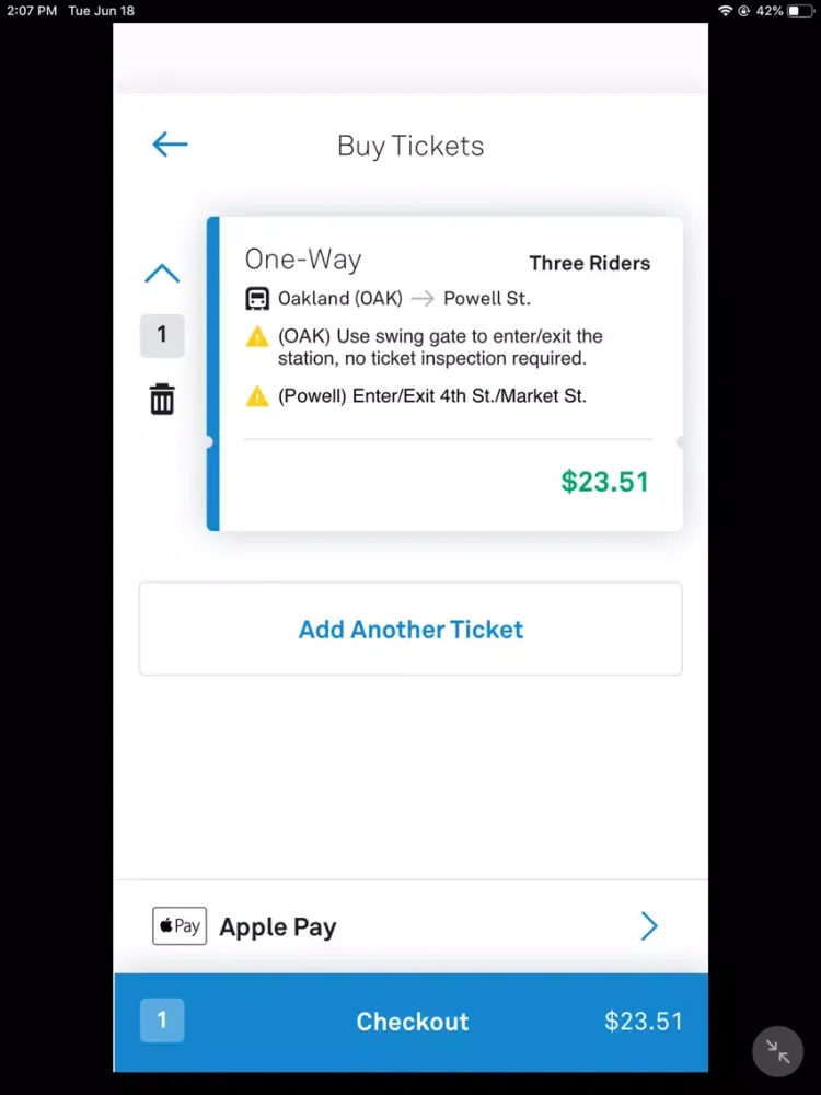 BART to Airport (Official) iPad  স্ক্রিনশট