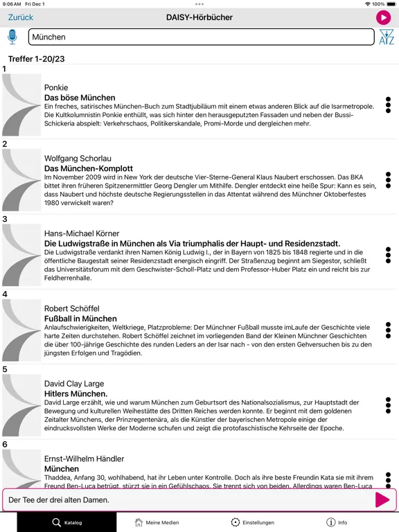 BBH App iPad  Ekran Görüntüleri