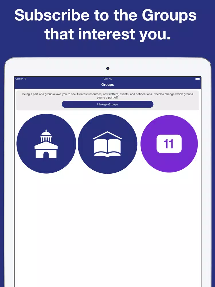 Screenshot di Boyd Buchanan School iPad 