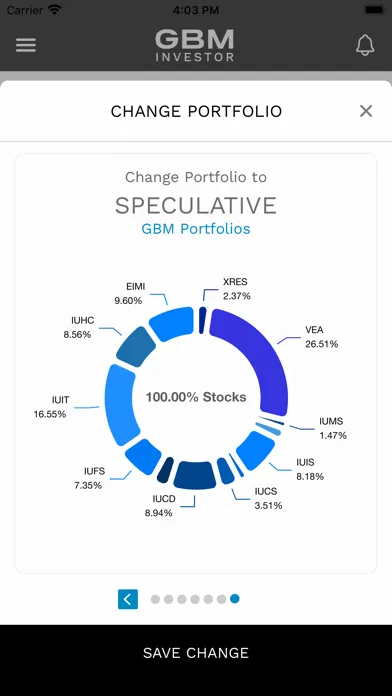 Screenshot di GBM Investor