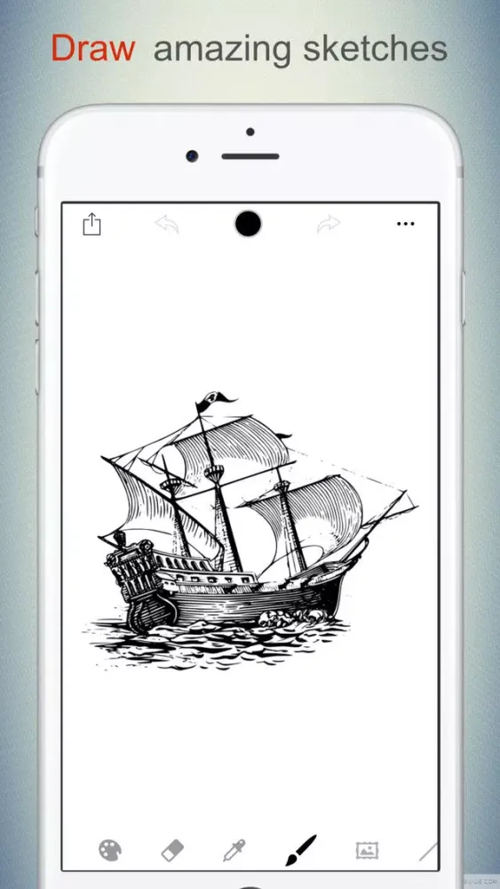 SketchDesk Pro - Paint, Drawing & Sketches Application स्क्रीनशॉट