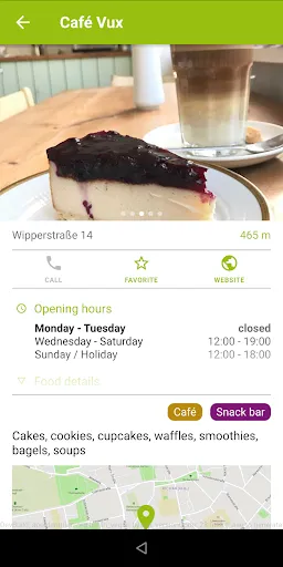 Capturas de tela do Berlin-Vegan