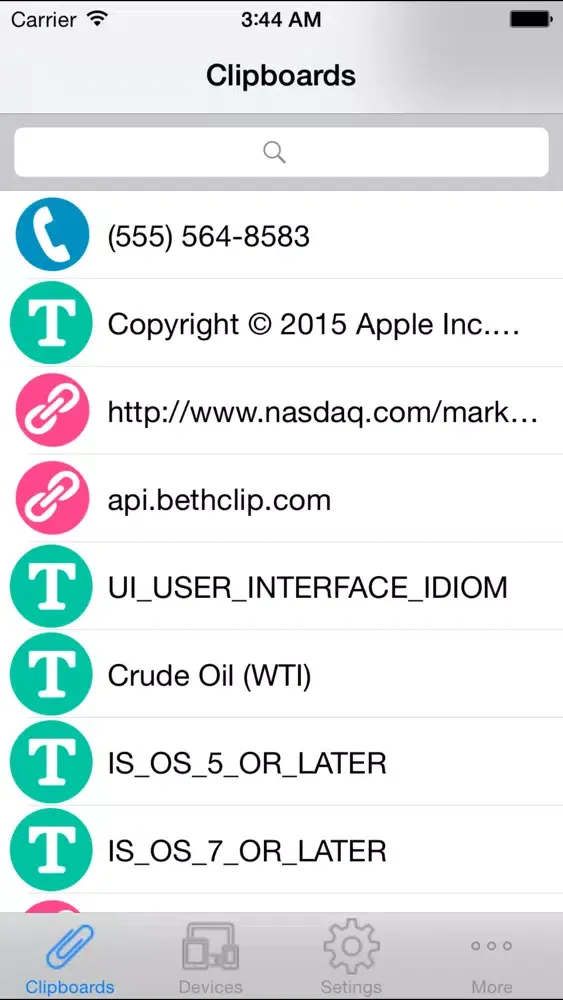 تصاویر BethClip: Cloud Clipboard Sync