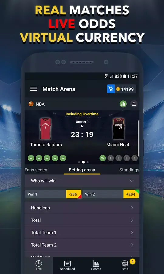 Скриншоты Sports Betting Game - BET UP