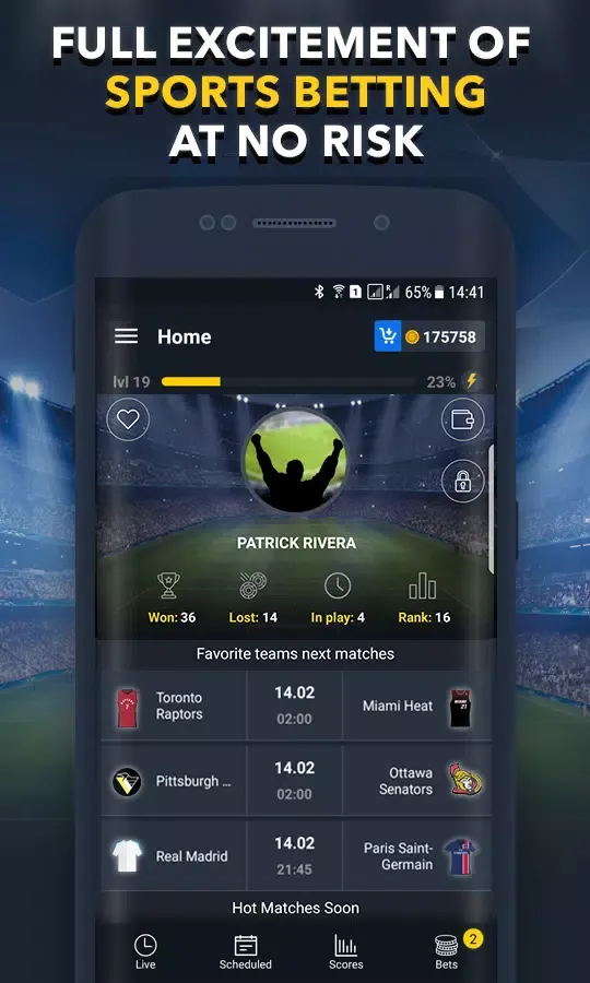 Скриншоты Sports Betting Game - BET UP